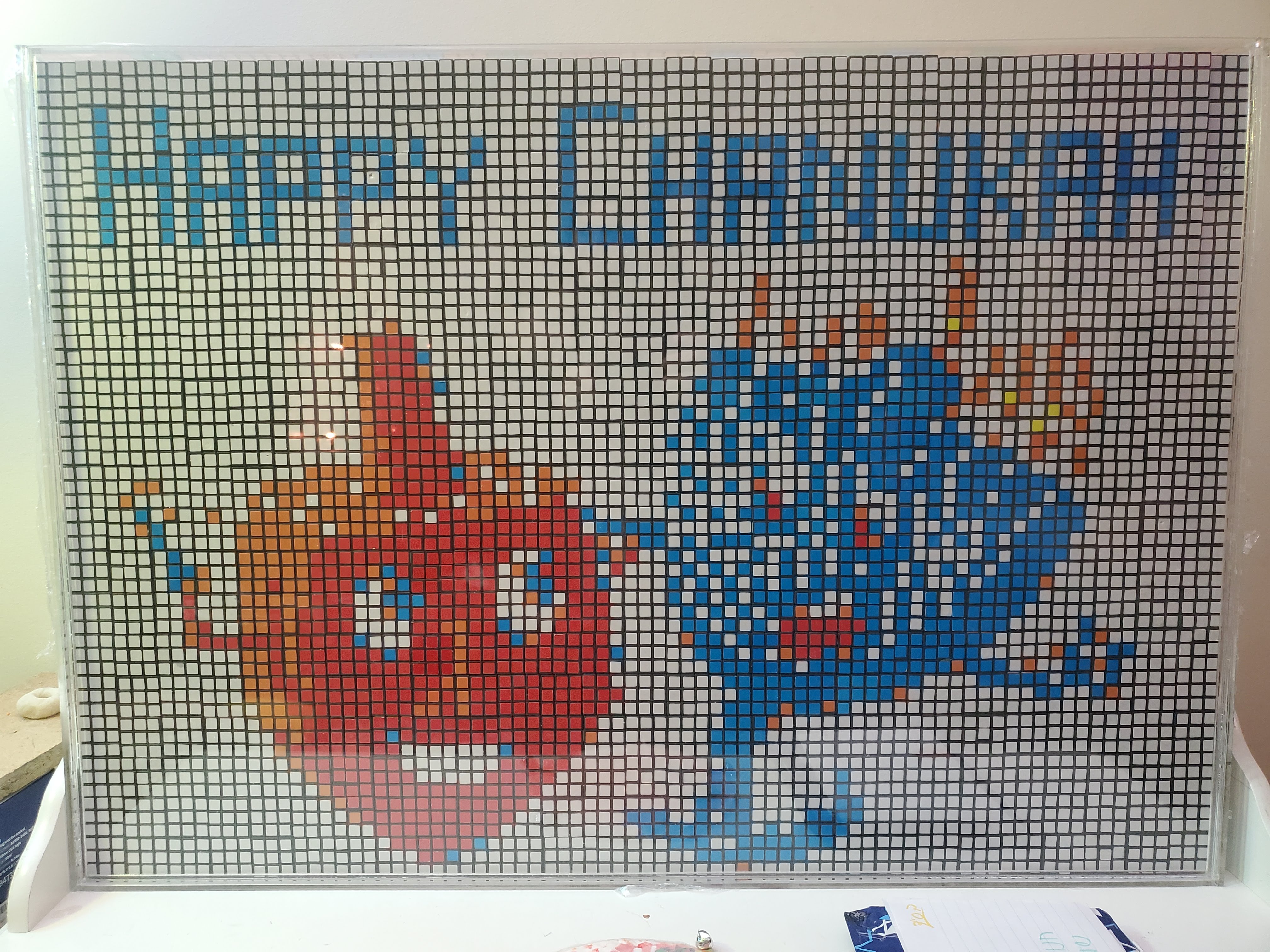 Menorah & Dreidel Mosaic